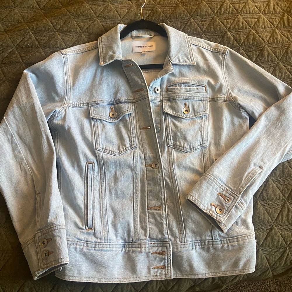 Light Wash Denim Jean Jacket